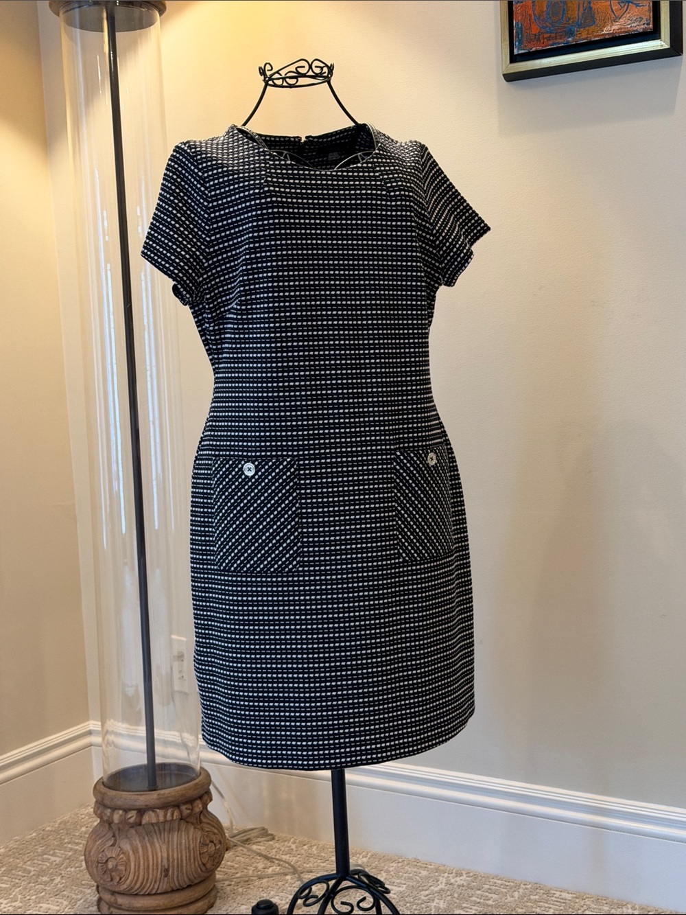 Tommy Hilfiger Textured Knit Shift Dress